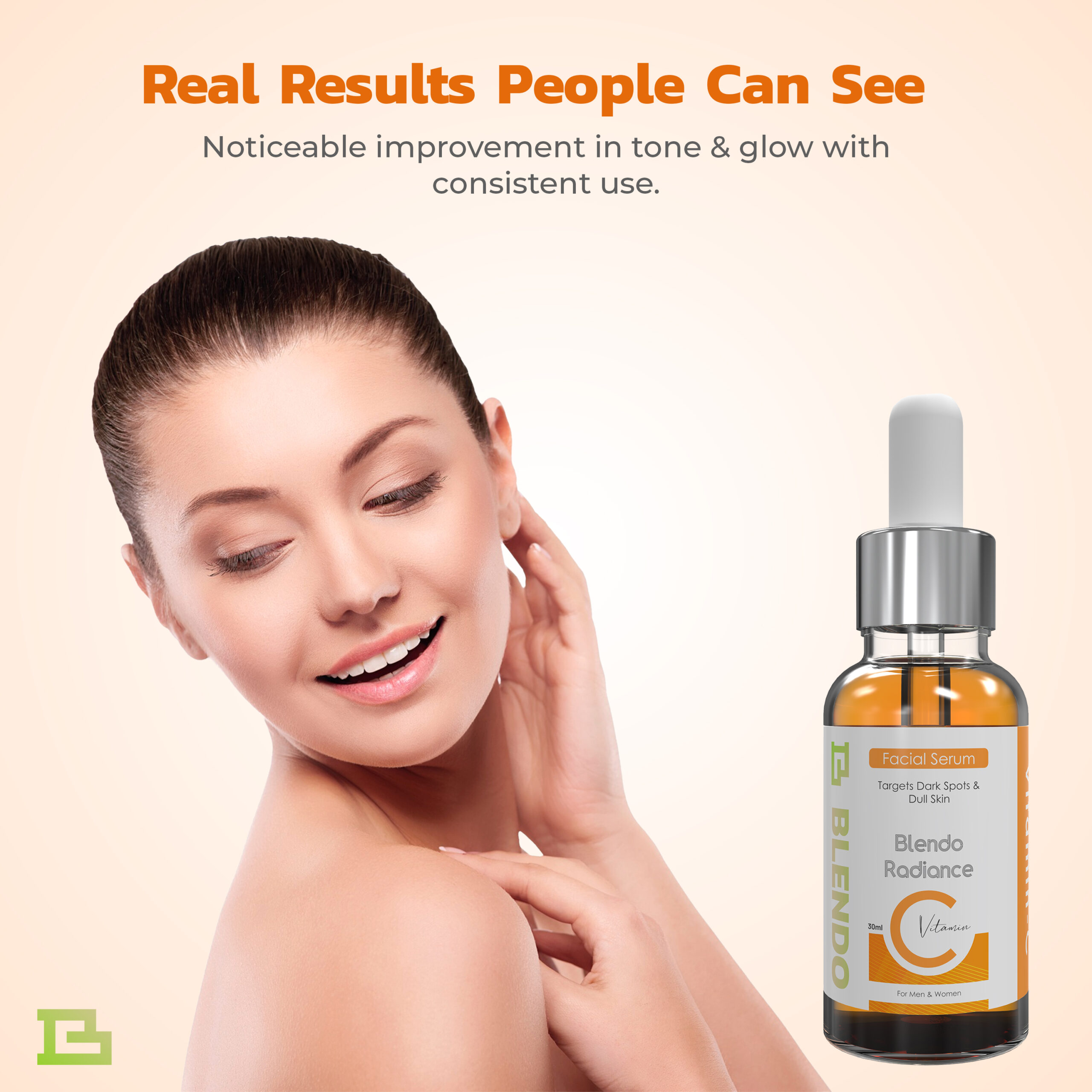 Blendo Radiance C 30ml – Vitamin C Brightening Serum - Image 4