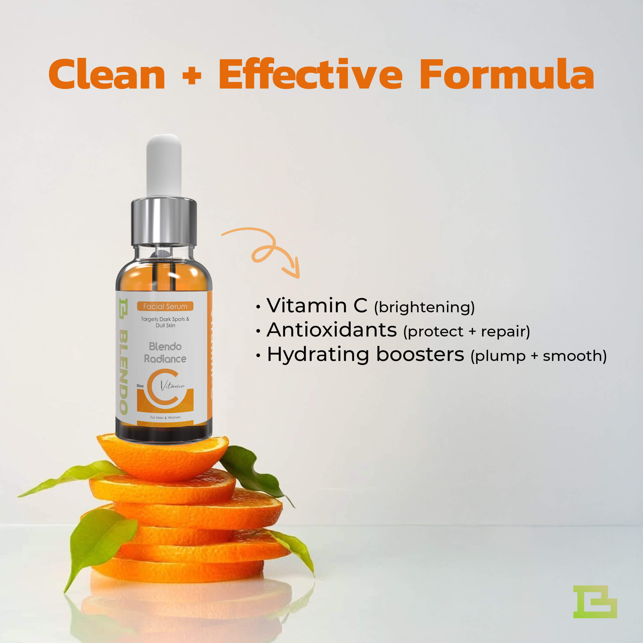Blendo Radiance C 30ml – Vitamin C Brightening Serum - Image 5
