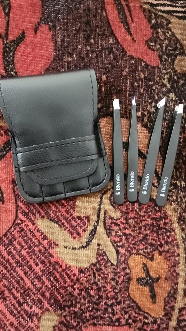 Blendo Professional Stainless Steel Tweezer Set (Pack of 4) photo review