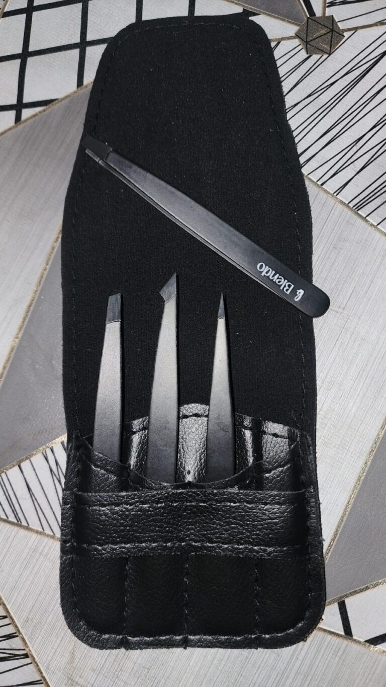 Blendo Professional Stainless Steel Tweezer Set (Pack of 4) photo review
