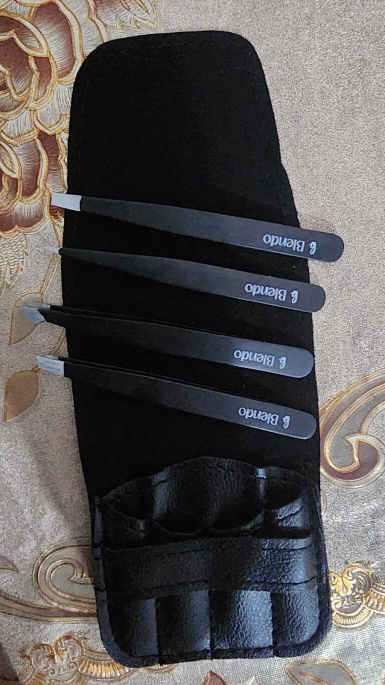Blendo Professional Stainless Steel Tweezer Set (Pack of 4) photo review