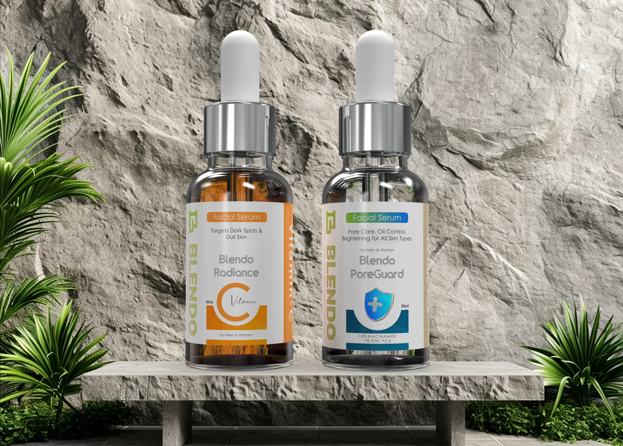 Blendo Radiance-C and PoreGuard